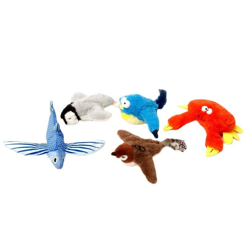 Electric Flapping Plush Pet Toy – Sound & Motion Interactive Toy