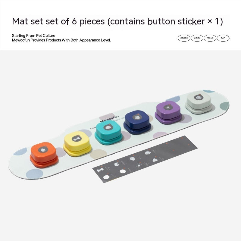 Recordable Pet Talking Button – Communication Toy for Dogs & Cats