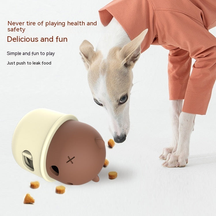 Interactive Dog & Cat Treat Ball – Food Dispensing Toy