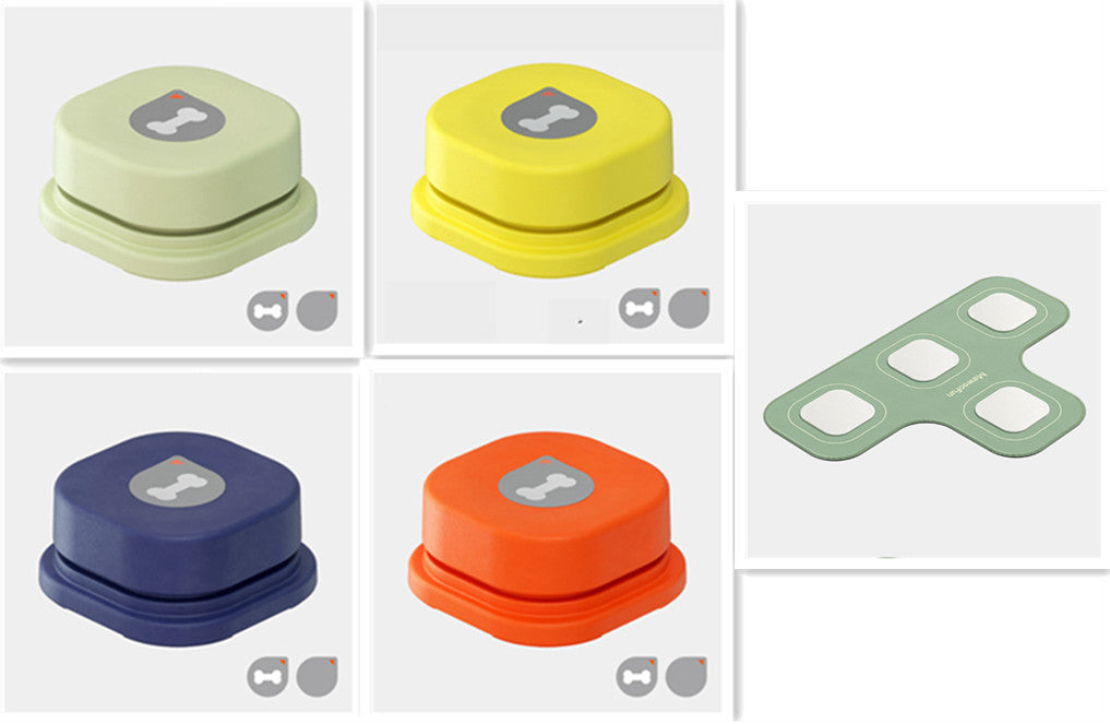 Recordable Pet Talking Button – Communication Toy for Dogs & Cats
