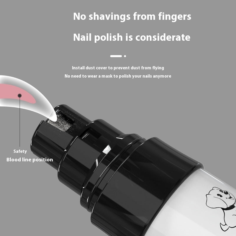 LED Pet Nail Clipper – Electric Dog & Cat Nail Trimmer