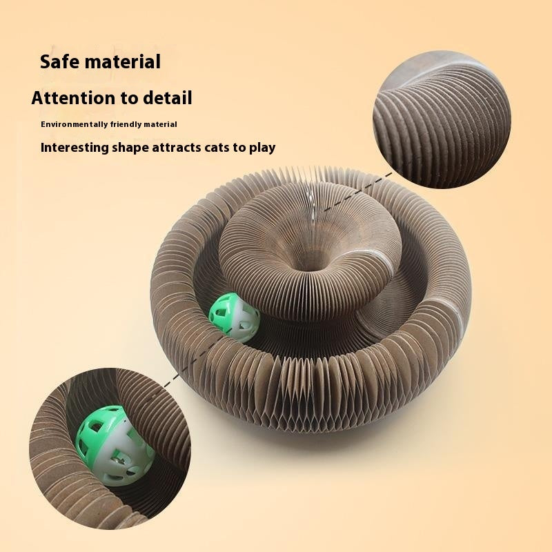 Organ Cat Scratch Board Corrugated Paper Wear-resistant No Chip Shedding