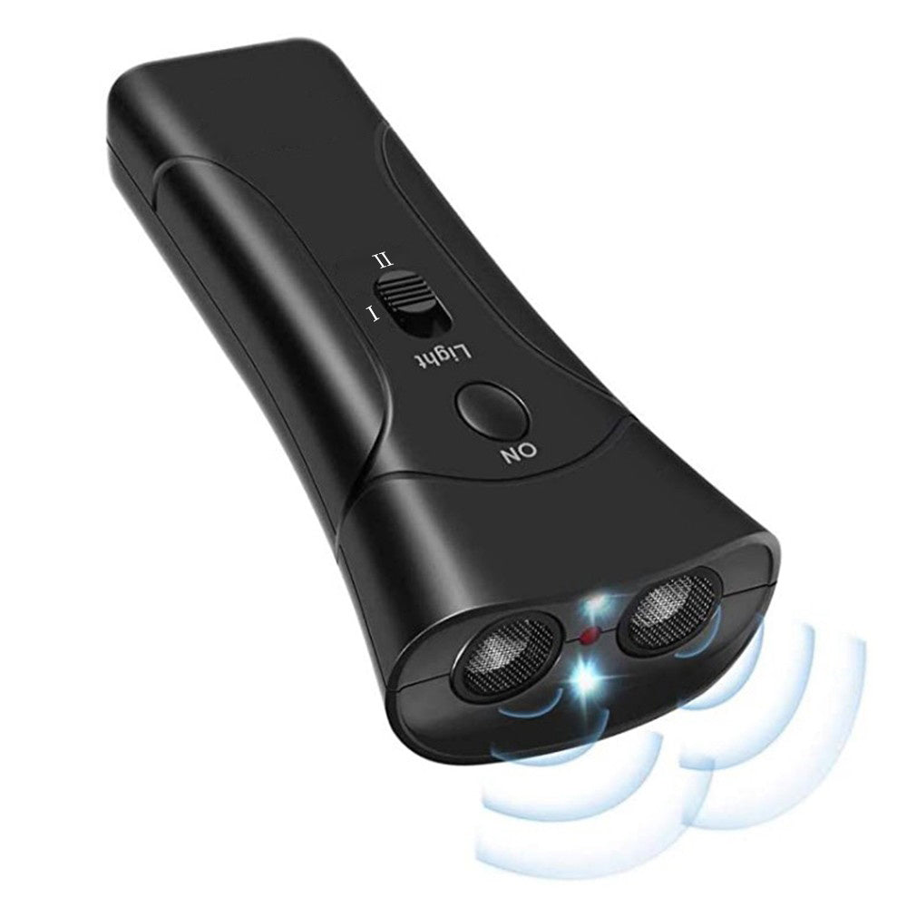 3-in-1 Ultrasonic Dog Repeller – Anti-Bark & Training Device