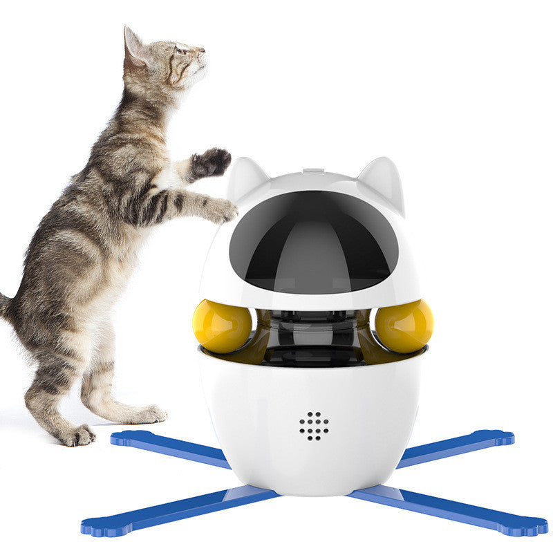Smart Automatic Cat Toy – Interactive Stick & Treat Ball Set