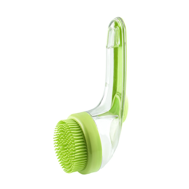 Long Handle Pet Bath Brush – Grooming Comb for Dogs & Cats