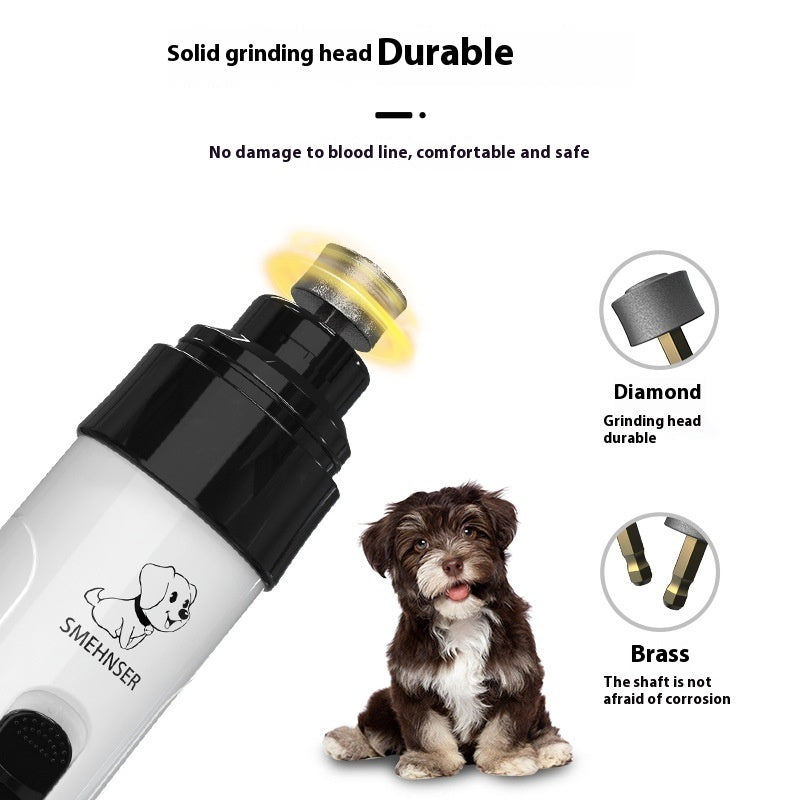 LED Pet Nail Clipper – Electric Dog & Cat Nail Trimmer