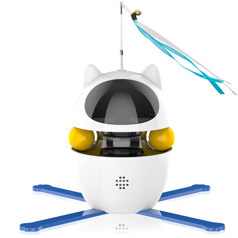Smart Automatic Cat Toy – Interactive Stick & Treat Ball Set
