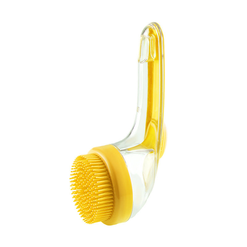 Long Handle Pet Bath Brush – Grooming Comb for Dogs & Cats