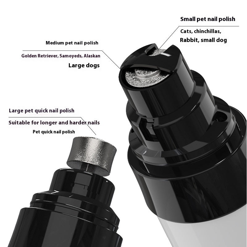 LED Pet Nail Clipper – Electric Dog & Cat Nail Trimmer