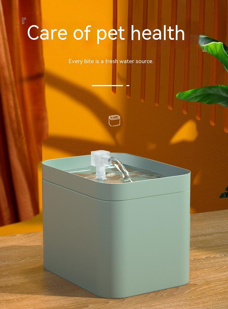 Automatic Pet Water Fountain – Live Filter Dispenser for Cats & Dogs