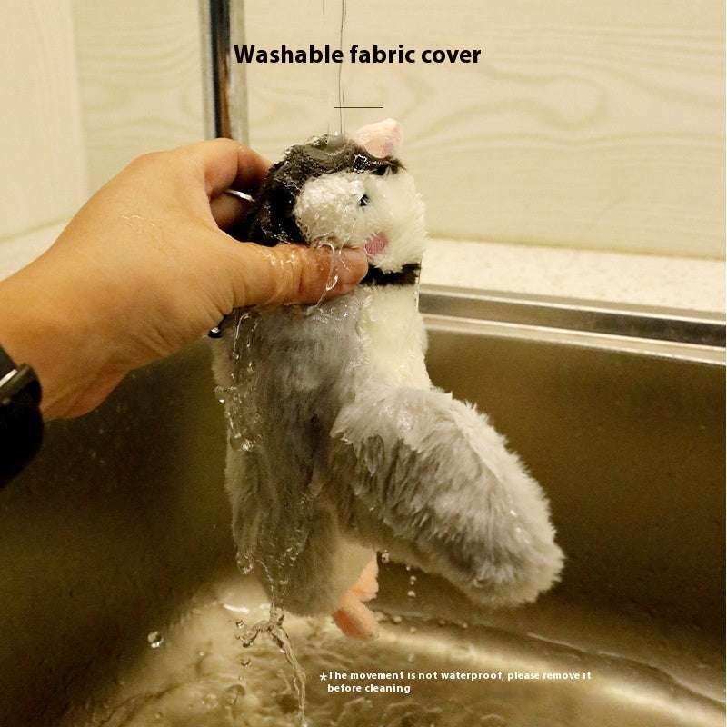 Electric Flapping Plush Pet Toy – Sound & Motion Interactive Toy