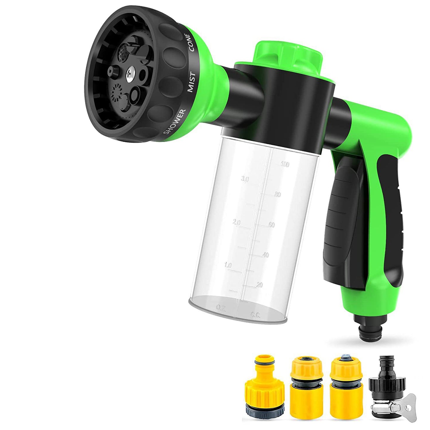 High-Pressure Pet Shower Sprayer – Dog Wash & Grooming Brush