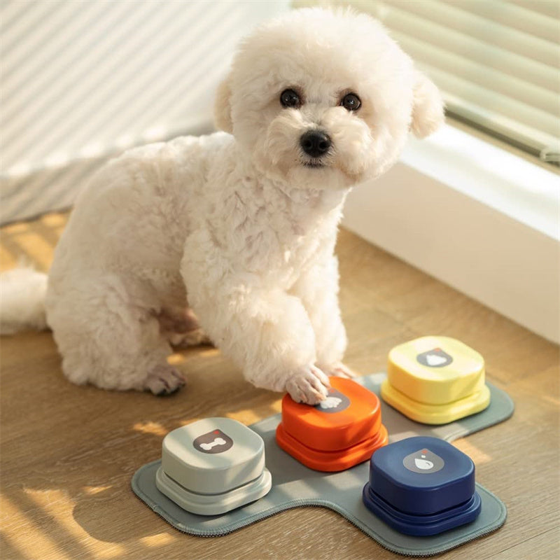 Recordable Pet Talking Button – Communication Toy for Dogs & Cats